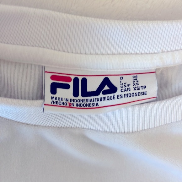 Fila XS Crop Crewneck - Picture 2 of 3